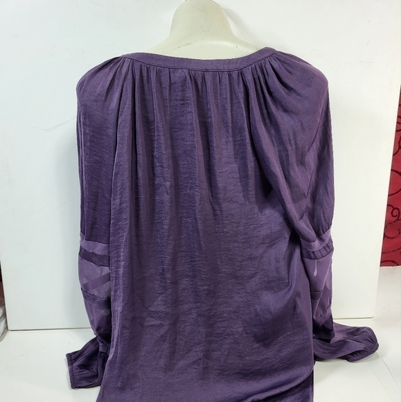 Simply Vera Vera Wang Purple Top - Picture 5 of 7